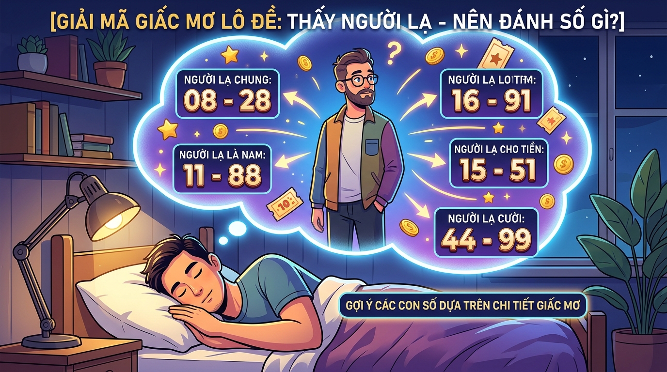 Sổ mơ lô đề nằm mơ thấy người lạ đánh con gì