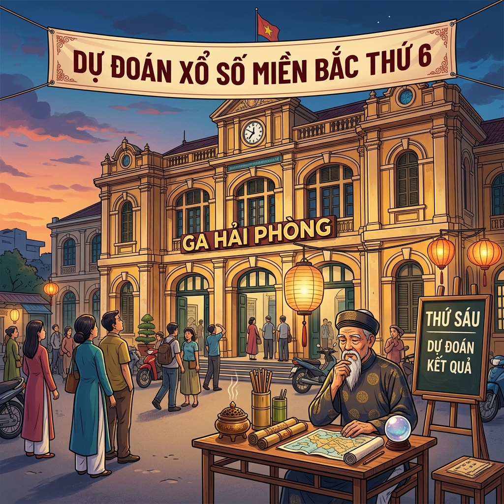Dự đoán xổ số miền Bắc Hải Phòng thứ 6