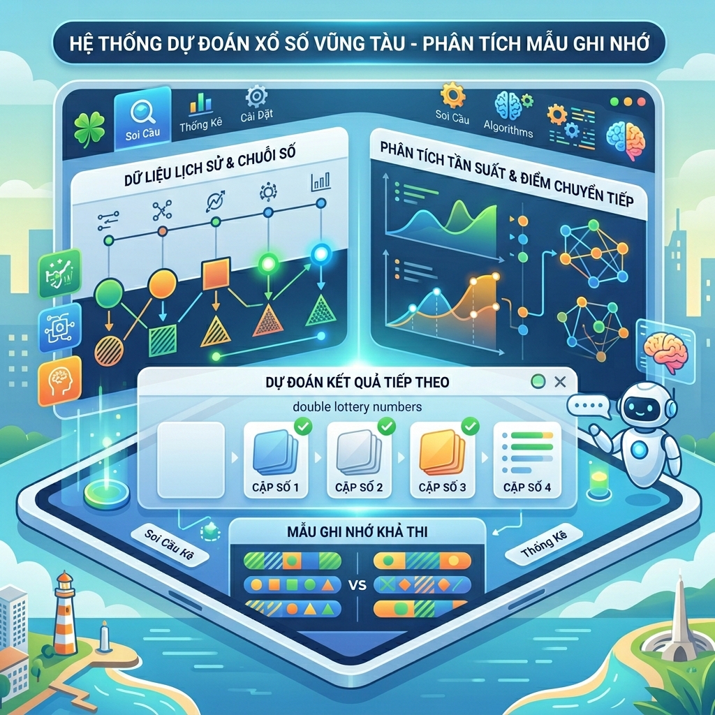 Phân tích biểu đồ nhịp lô rơi liên tiếp của đài Vũng Tàu