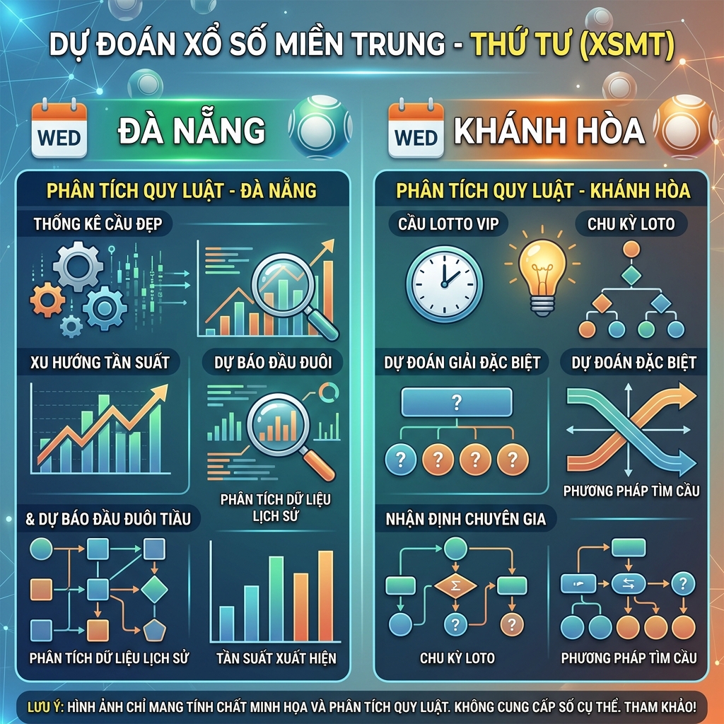 Soi cầu dự đoán xổ số Đà Nẵng Khánh Hòa thứ 4
