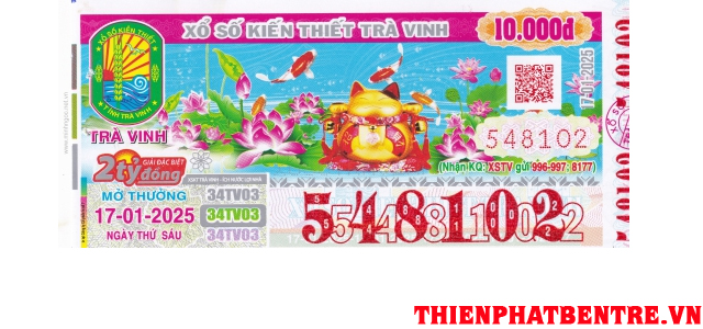 Ngày mở thưởng đài Trà Vinh