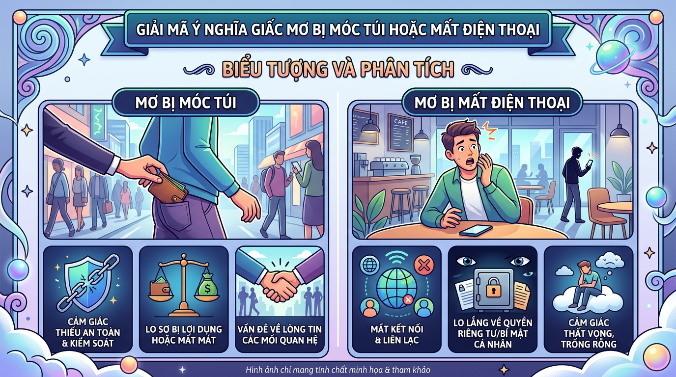 Giải mã điềm báo nằm mơ thấy bị móc túi, trộm điện thoại