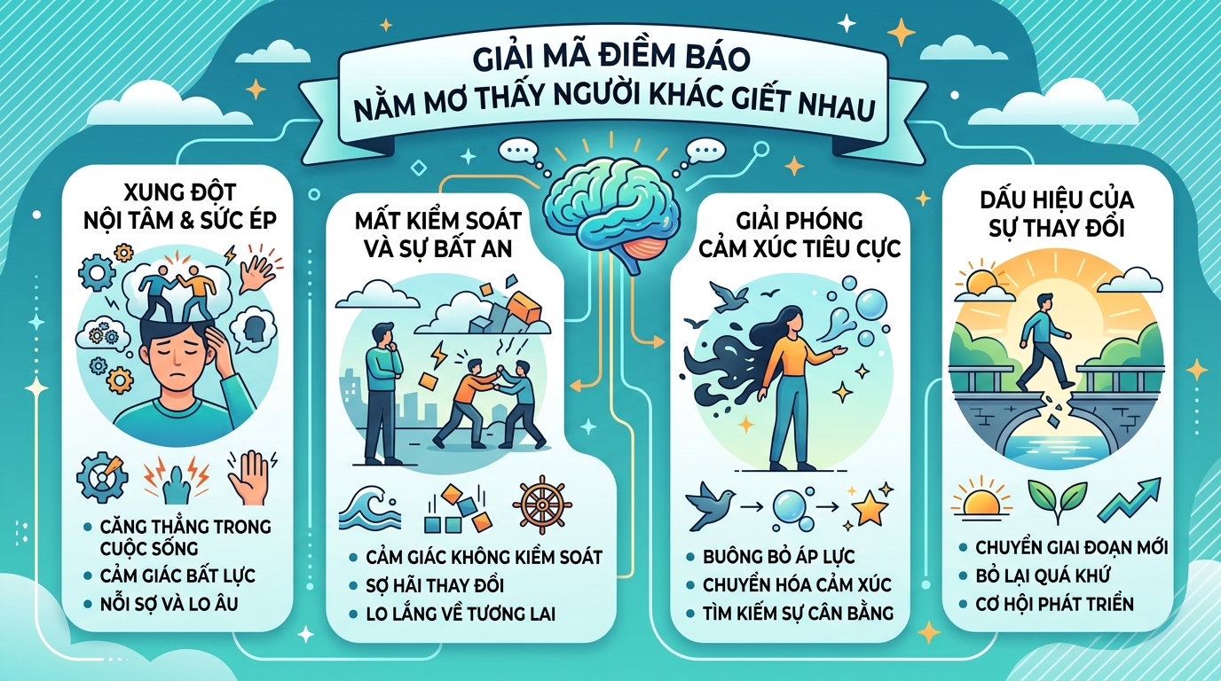 Giải mã điềm báo nằm mơ chứng kiến vụ án giết người, người khác giết nhau