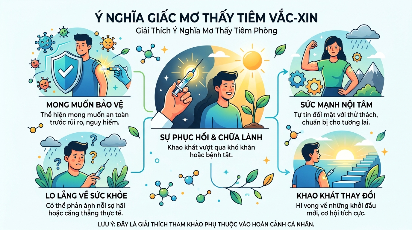 Ý nghĩa giấc mơ thấy đi tiêm phòng, chích ngừa