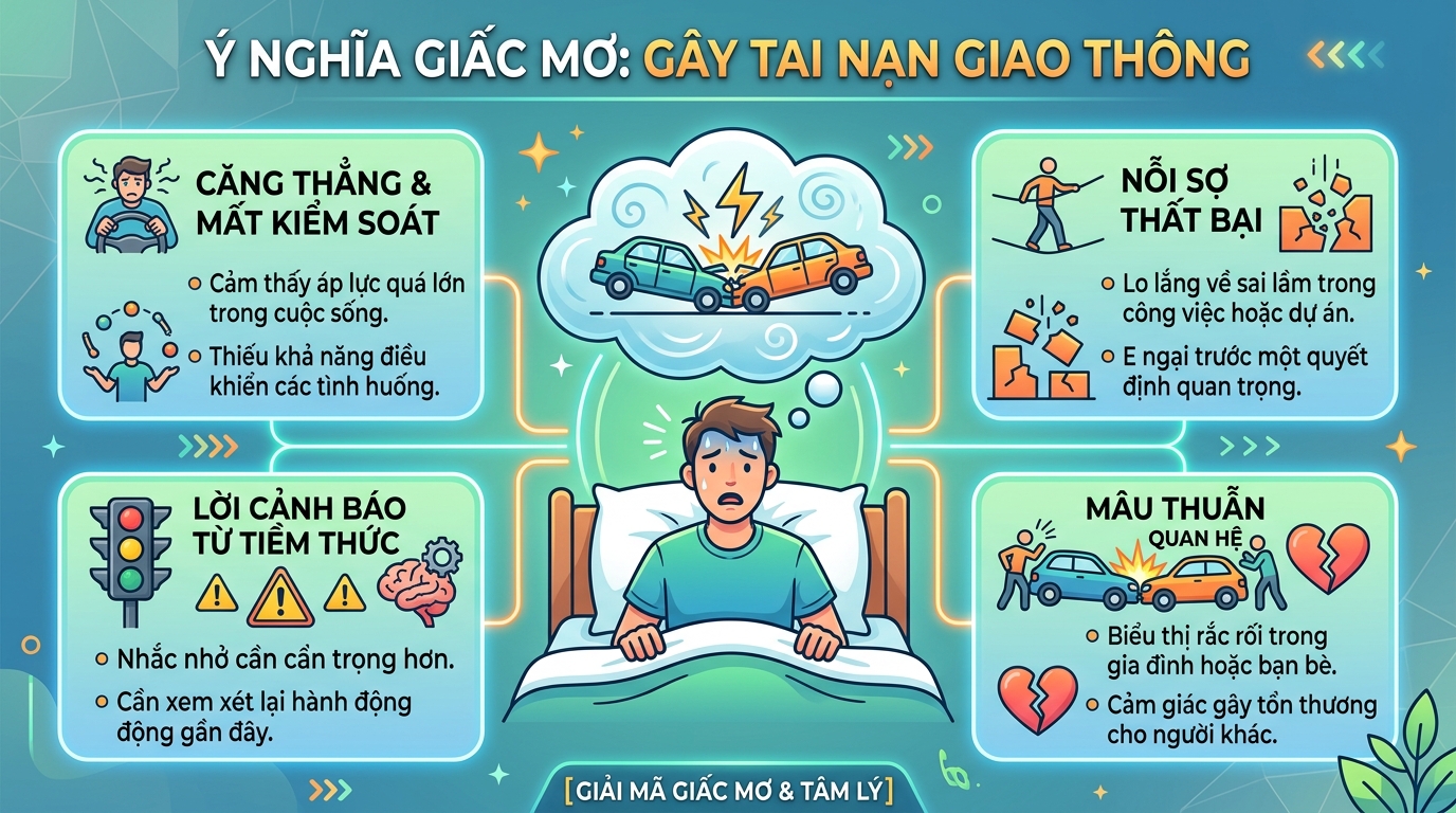 Ý nghĩa chiêm bao thấy mình gây tai nạn giao thông