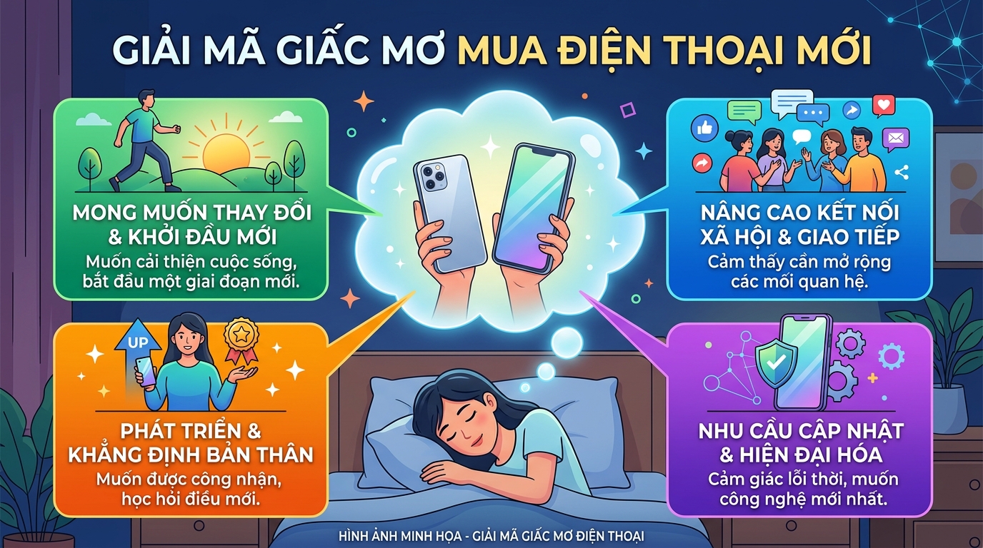 Giải mã nằm mơ thấy mua điện thoại mới đi mua điện thoại
