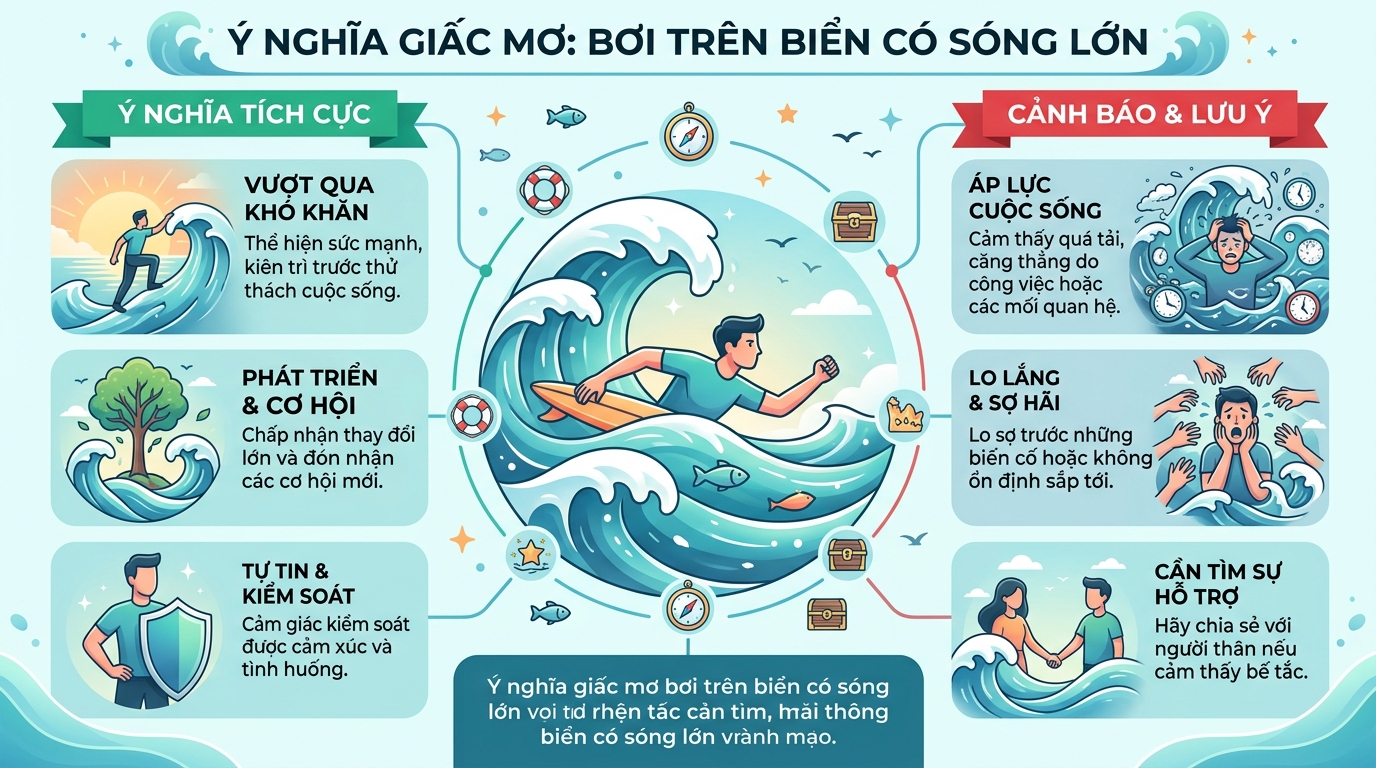 Ý nghĩa giấc mơ thấy sông nước mênh mông, sông cạn, sông đầy
