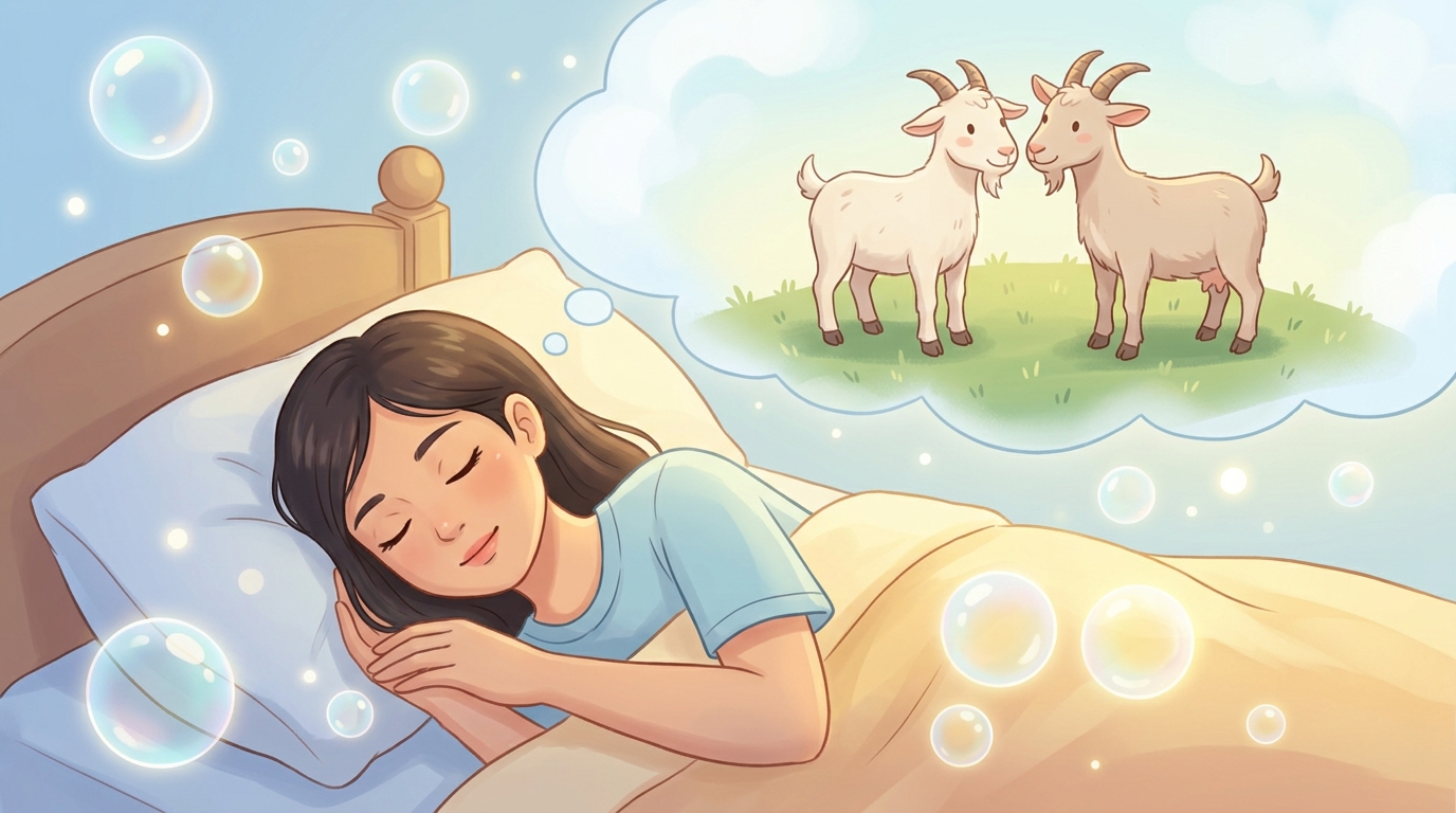 Ý nghĩa mơ thấy 2 con dê, 3 con dê, đàn dê