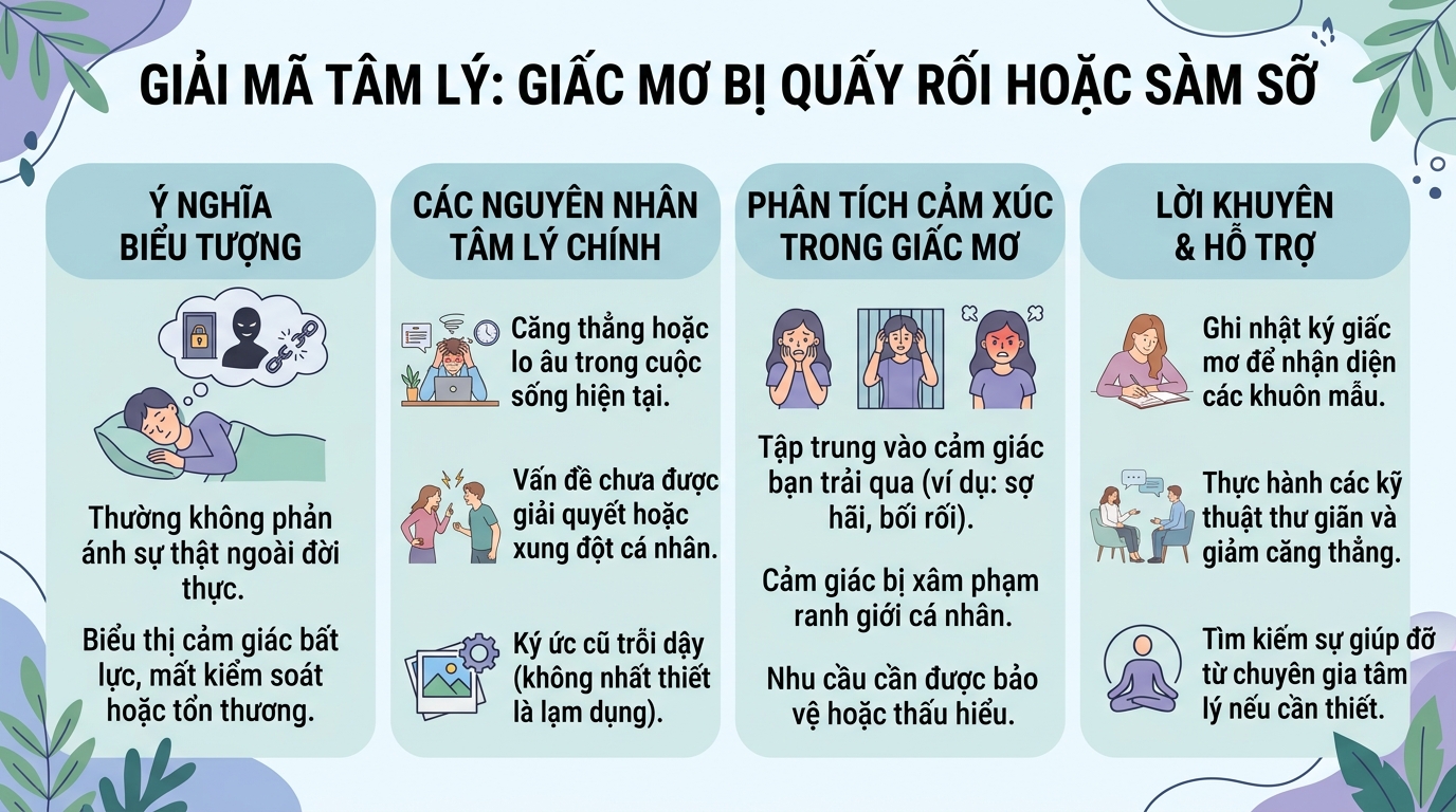 Giải mã tâm lý khi nằm mơ thấy bị dê xồm, quấy rối