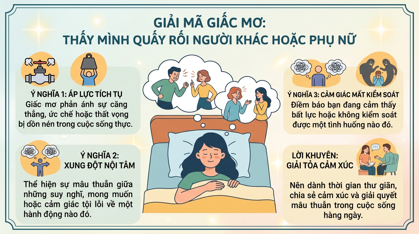 Ngủ mơ thấy đàn ông dê mình, phụ nữ dê mình là điềm gì
