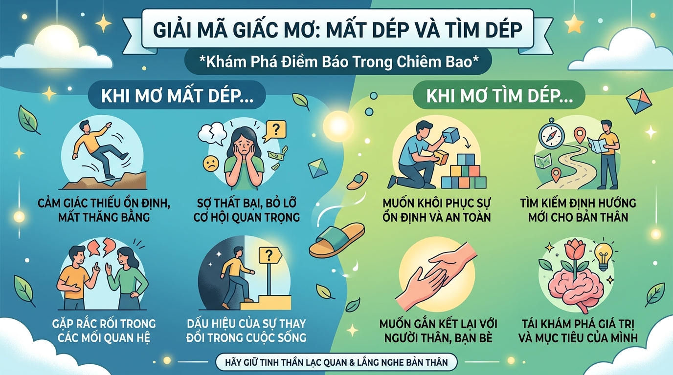 Ý nghĩa giấc mơ thấy dép rách, dép cũ, chó cắn dép