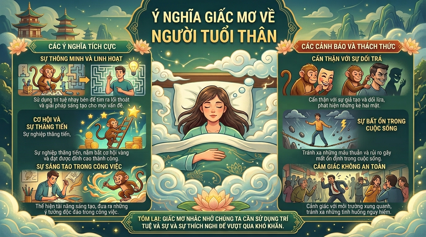 Ý nghĩa giấc mơ thấy người tuổi khỉ, người khỉ