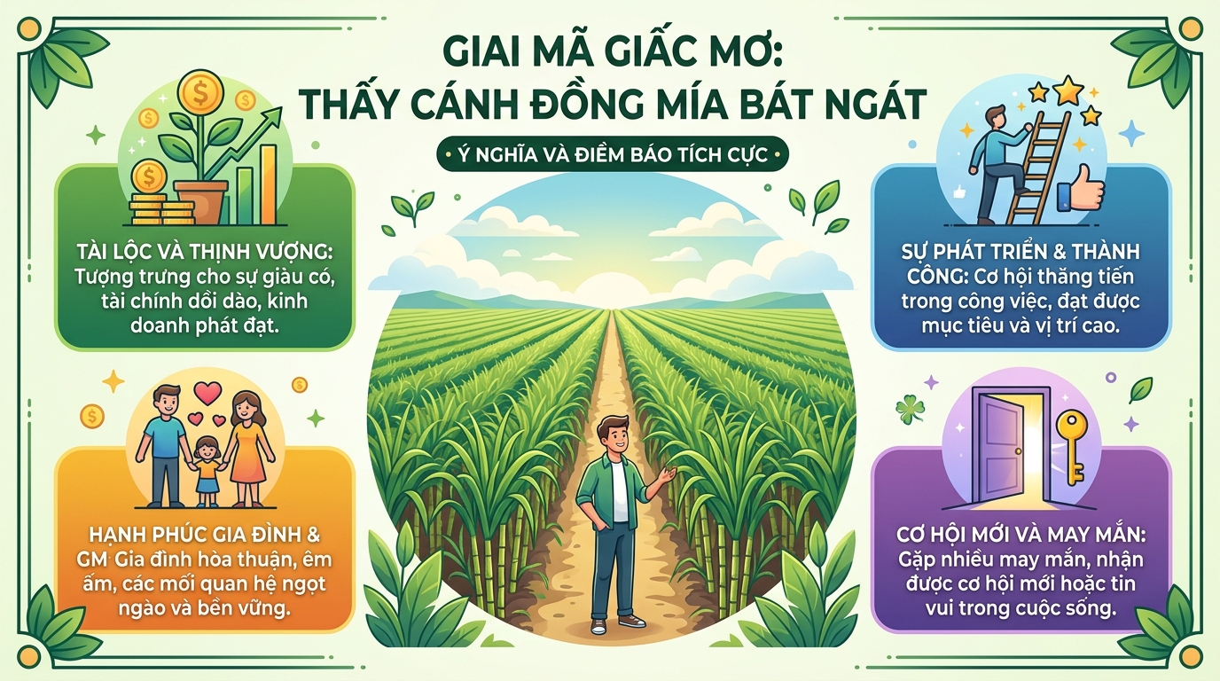 Giải mã nằm mơ thấy nhiều mía bạt ngàn