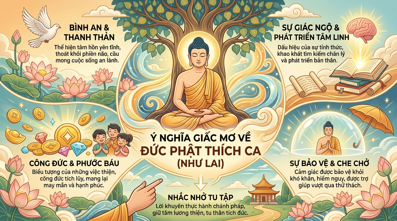 Ý nghĩa nằm mơ thấy phật thích ca, phật tổ như lai