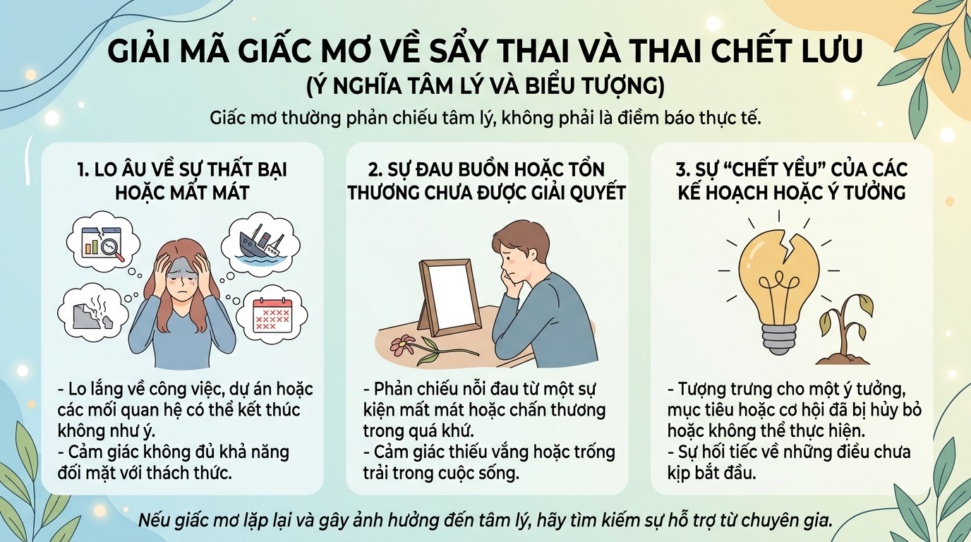 Giải mã điềm báo nằm mơ thấy sảy thai, hư thai