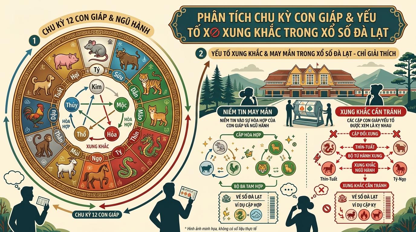 Biểu đồ hình tròn phân chia thành các mảng màu, bên trong mỗi mảng màu có chứa một ký tự chữ cái.