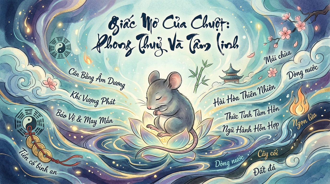 Giải mã giấc mơ thấy chuột là điềm lành hay dữ