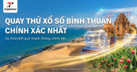 Giao diện quay thử kết quả xổ số bình thuận chính xác nhất