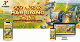 Hướng dẫn các bước quay số thử Hậu Giang lấy hên
