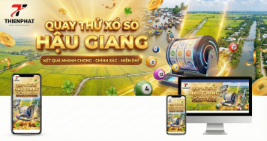 Giao diện quay thử xổ số Hậu Giang hôm nay chính xác nhất