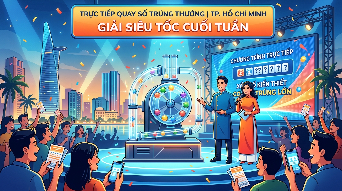 Kết quả quay thử xổ số TP.HCM đài chính Thứ 7 xác xuất cao