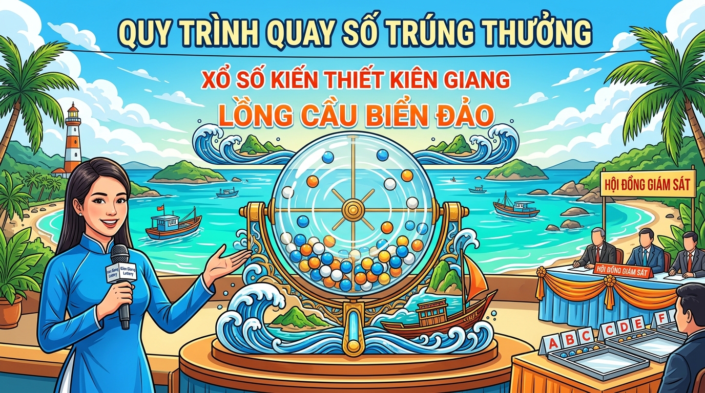 Mô phỏng bảng kết quả đài Kiên Giang với hệ thống bắt lô kép