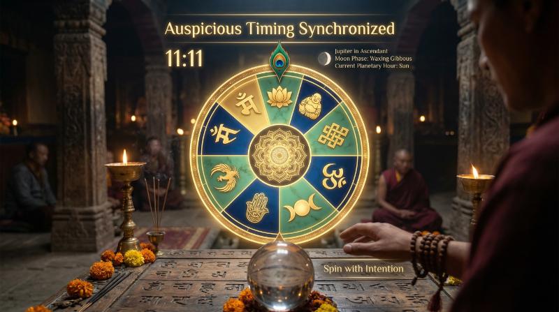 Mô phỏng quay thử lòng cầu và tính năng quay theo giờ hoàng đạo