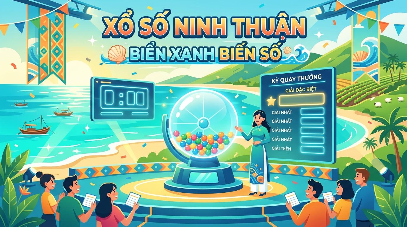 Mô phỏng bảng kết quả đài Ninh Thuận với hệ thống bắt lô 3 càng