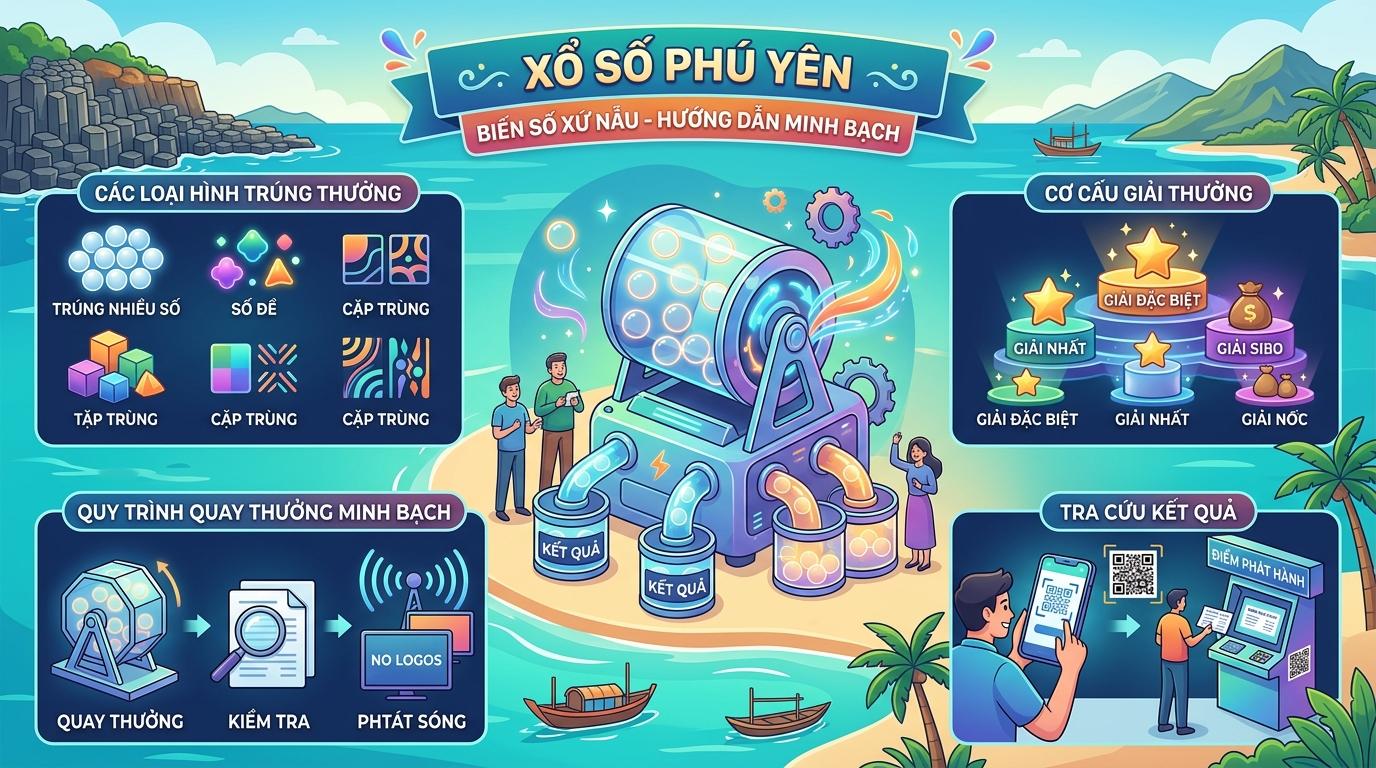 Mô phỏng bảng kết quả đài Phú Yên với hệ thống bắt lô đột phá