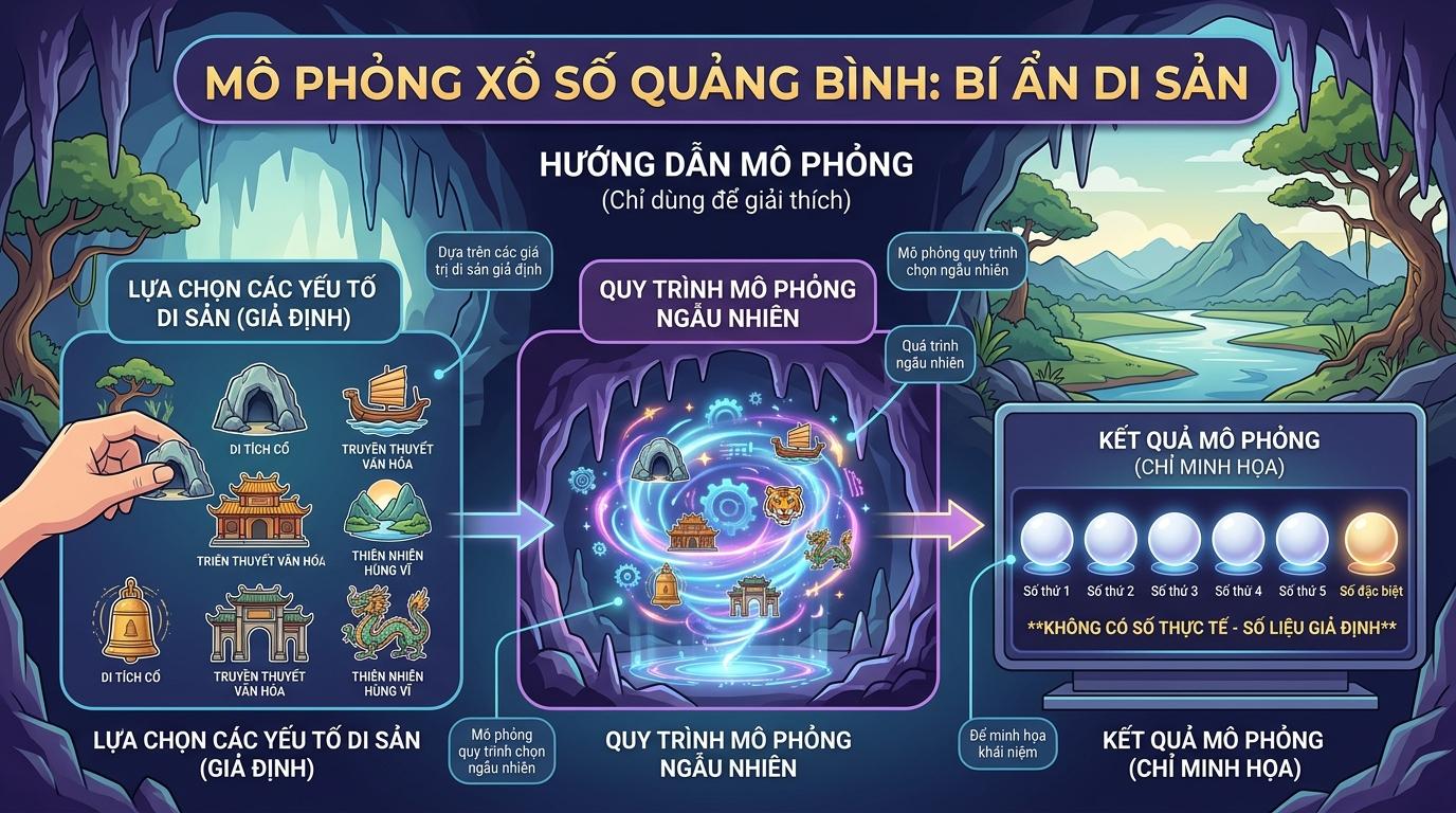 Phân tích số liệu và quay thử xổ số đài Quảng Bình