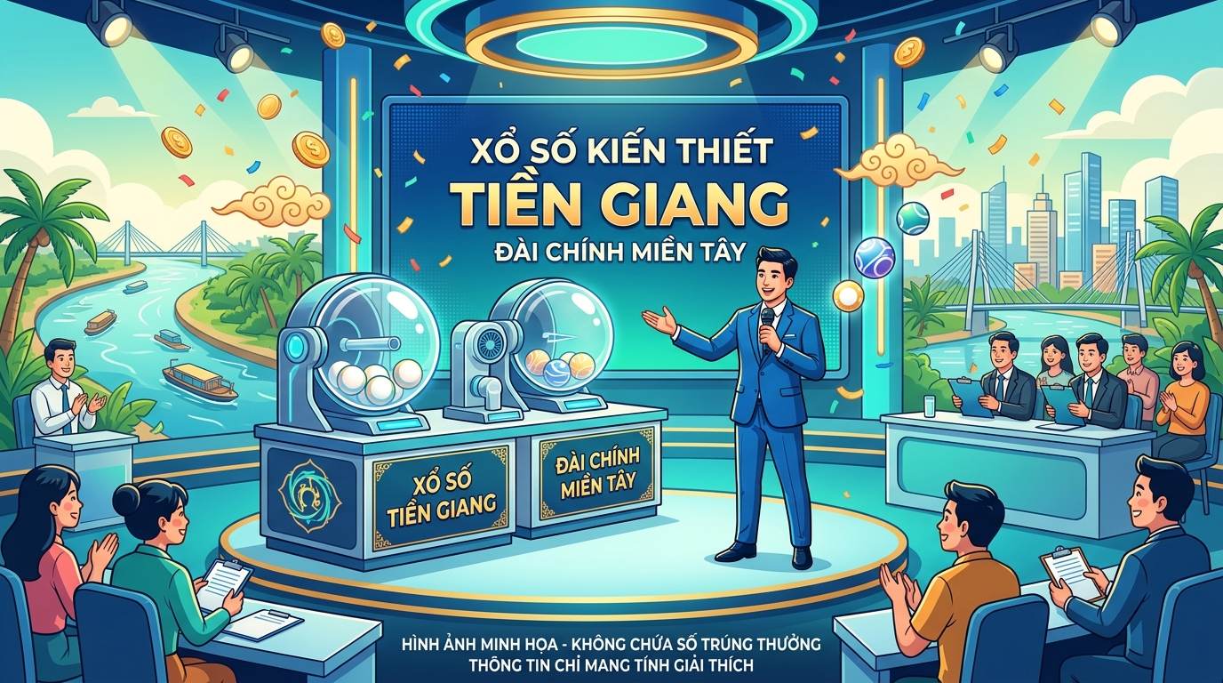 Kết quả quay thử xổ số Tiền Giang đài chính Chủ Nhật xác xuất cao