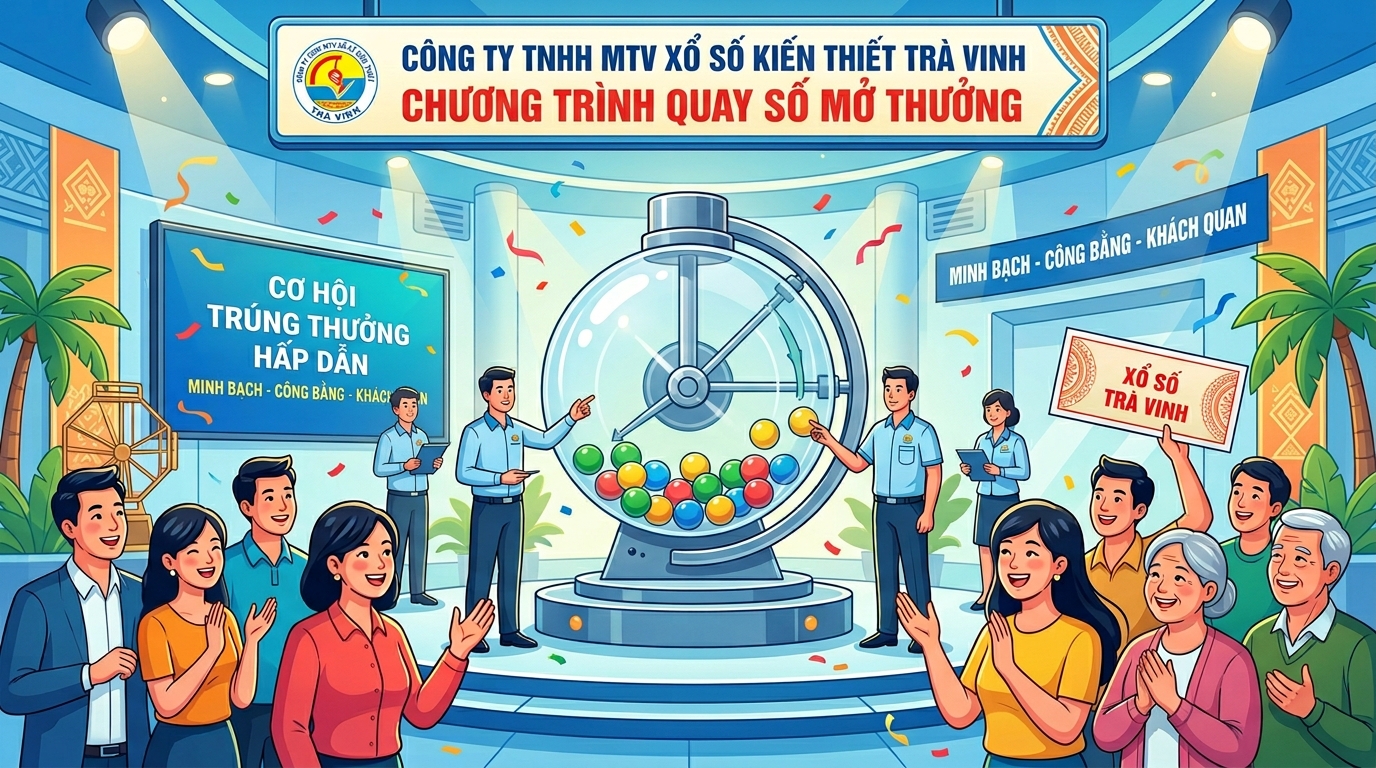 Phân tích số liệu và quay thử xổ số đài Trà Vinh