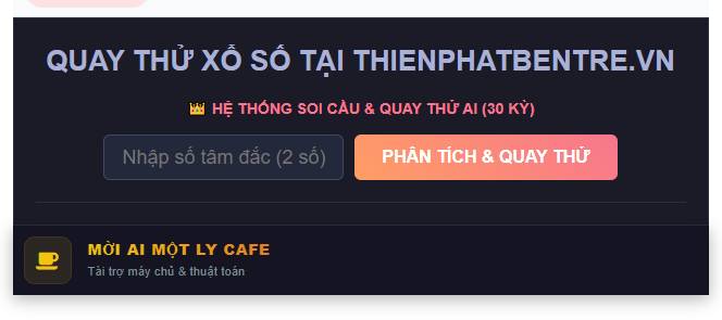 Giao diện nhập số tâm đắc quay thử XSMT đài Gia Lai