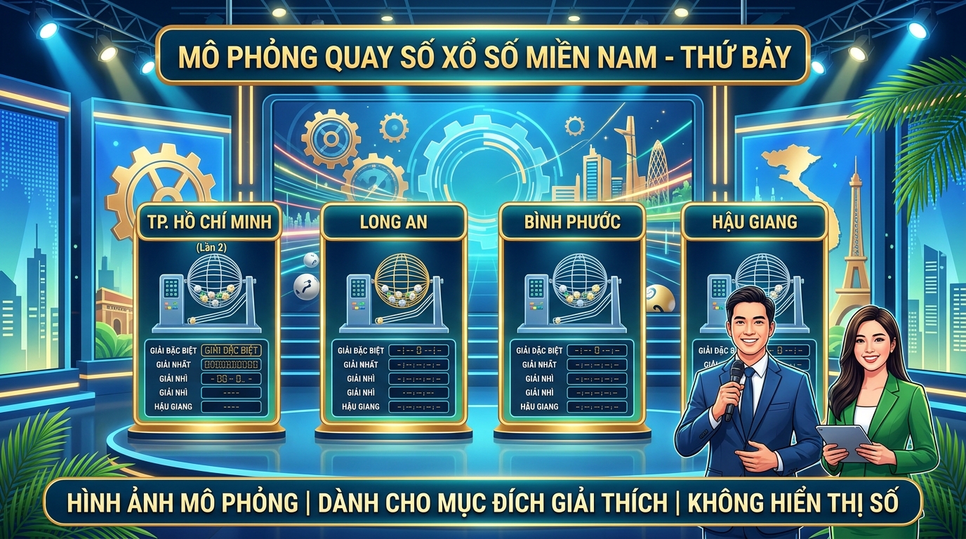 quay thử xsmn cuối tuần: Thứ 7