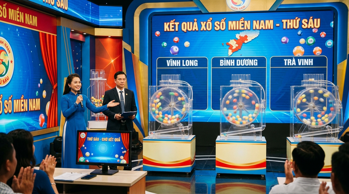 quay thử xsmn cuối tuần: Thứ 6