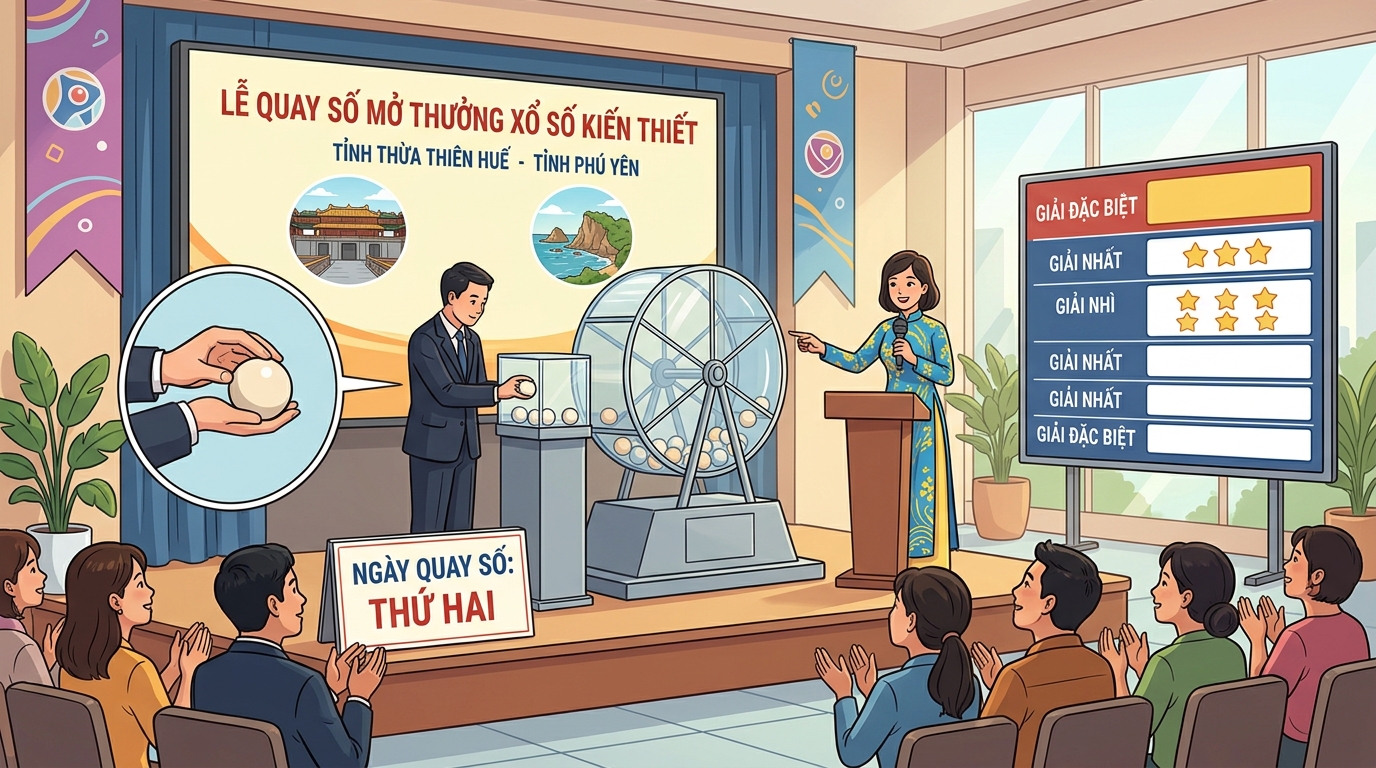 Chiến thuật kết hợp số liệu đa đài ngày Thứ 2: Thừa Thiên Huế và Phú Yên