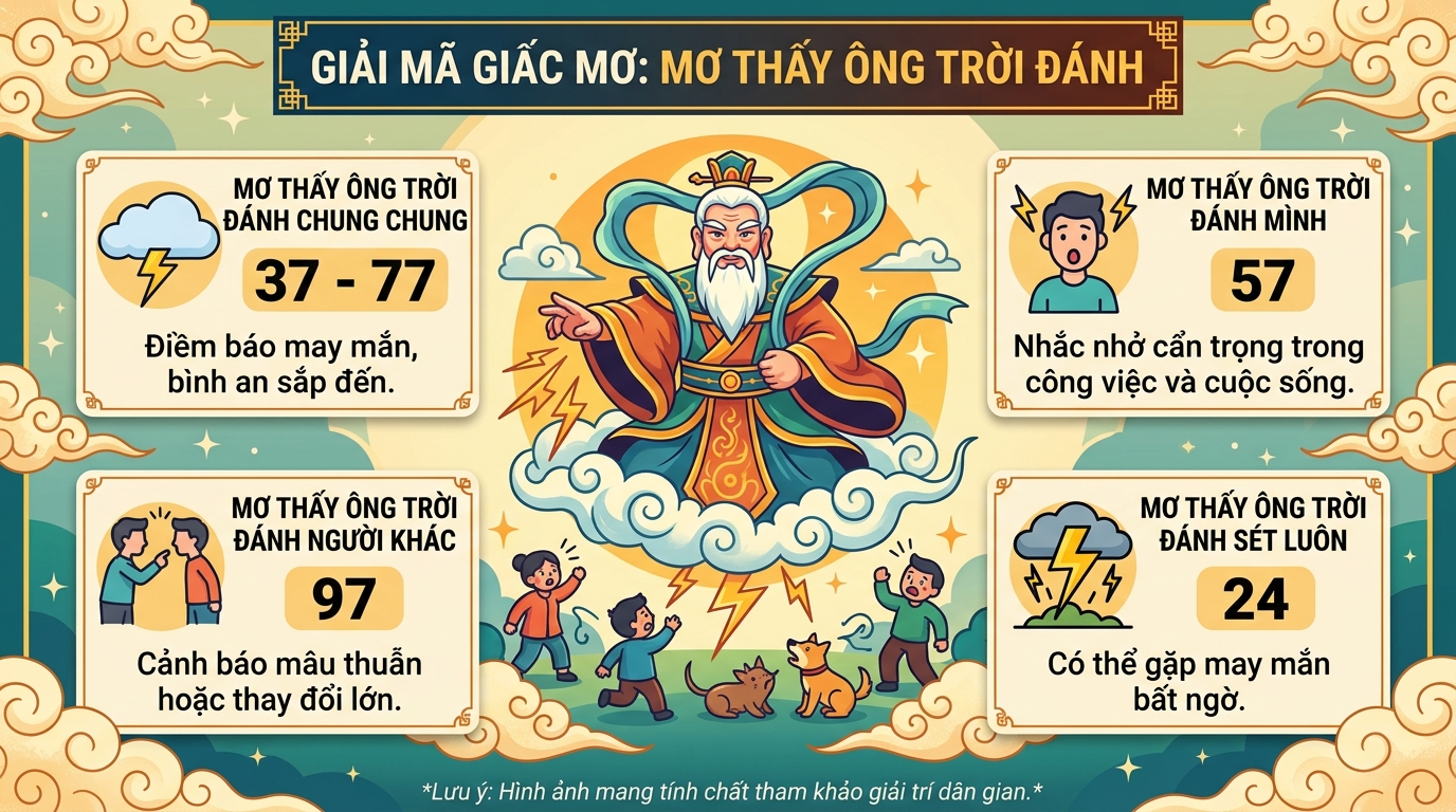 Nằm mơ thấy chúa đánh con gì, mơ thấy chúa đánh số mấy