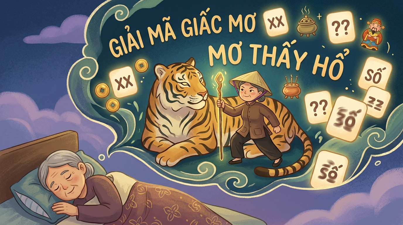 Mơ thấy giết hổ, đánh chết hổ đánh con gì