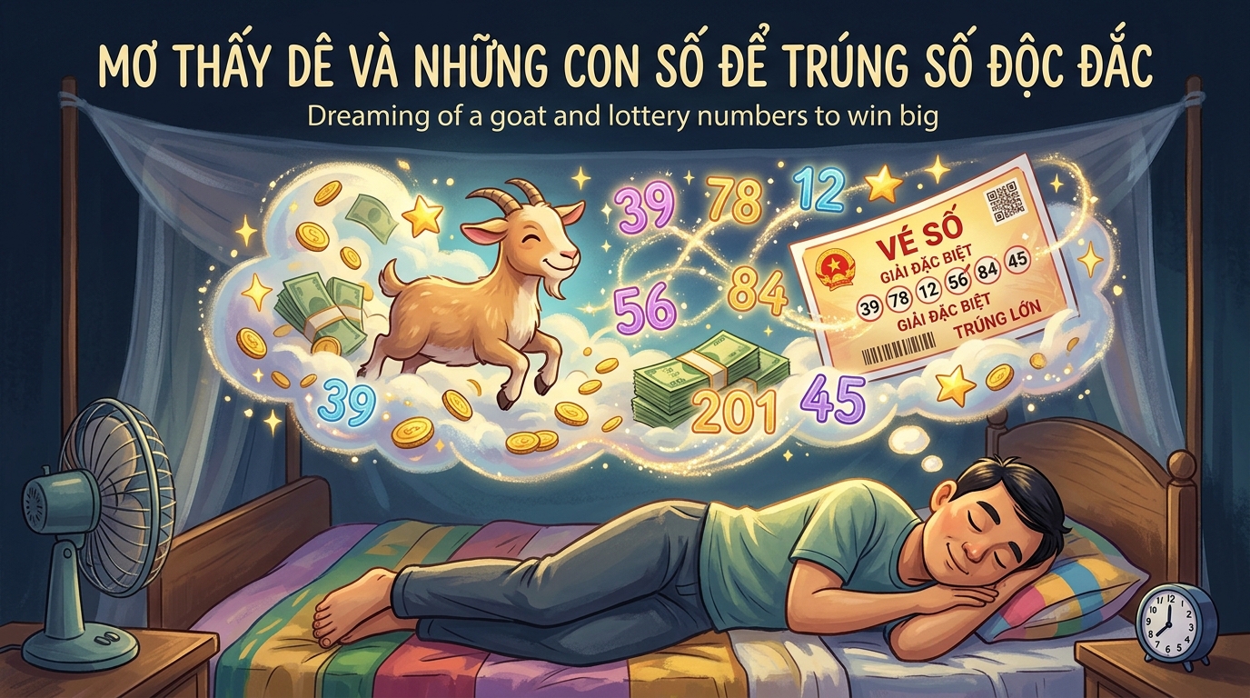 Nằm mơ thấy con dê đánh số mấy trúng lớn