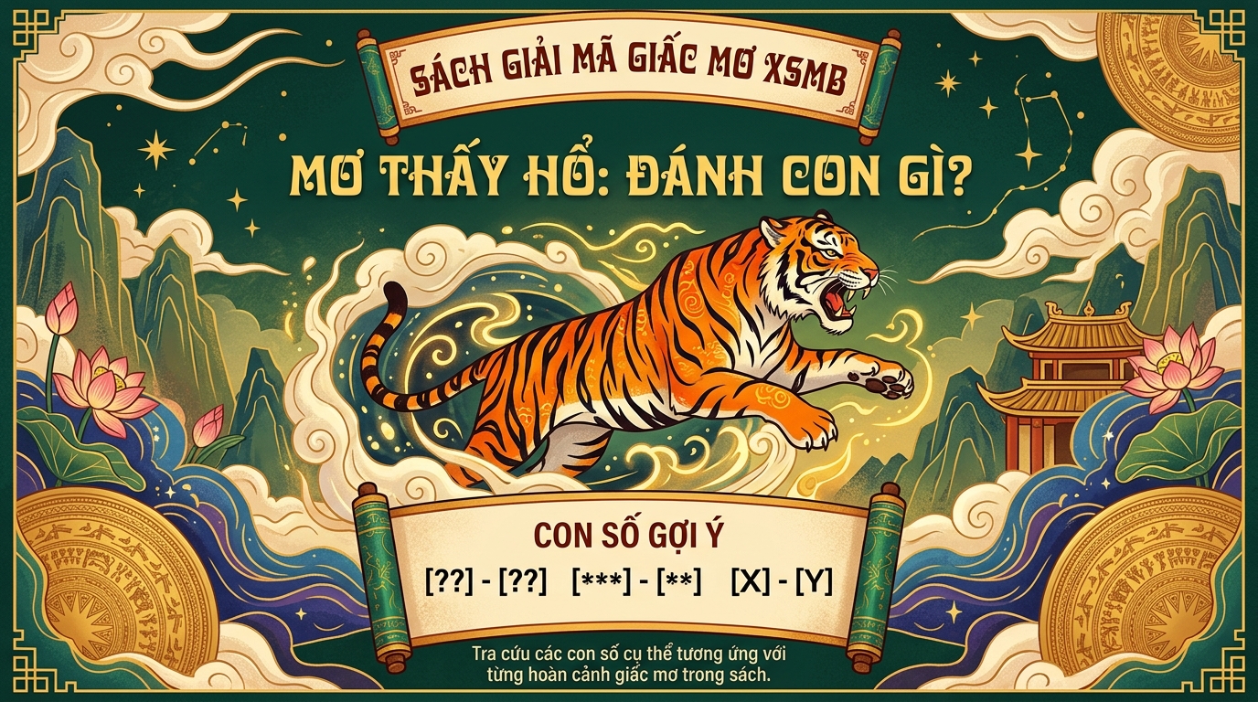 Sổ mơ XSMB nằm mơ thấy hổ đánh con gì chuẩn nhất