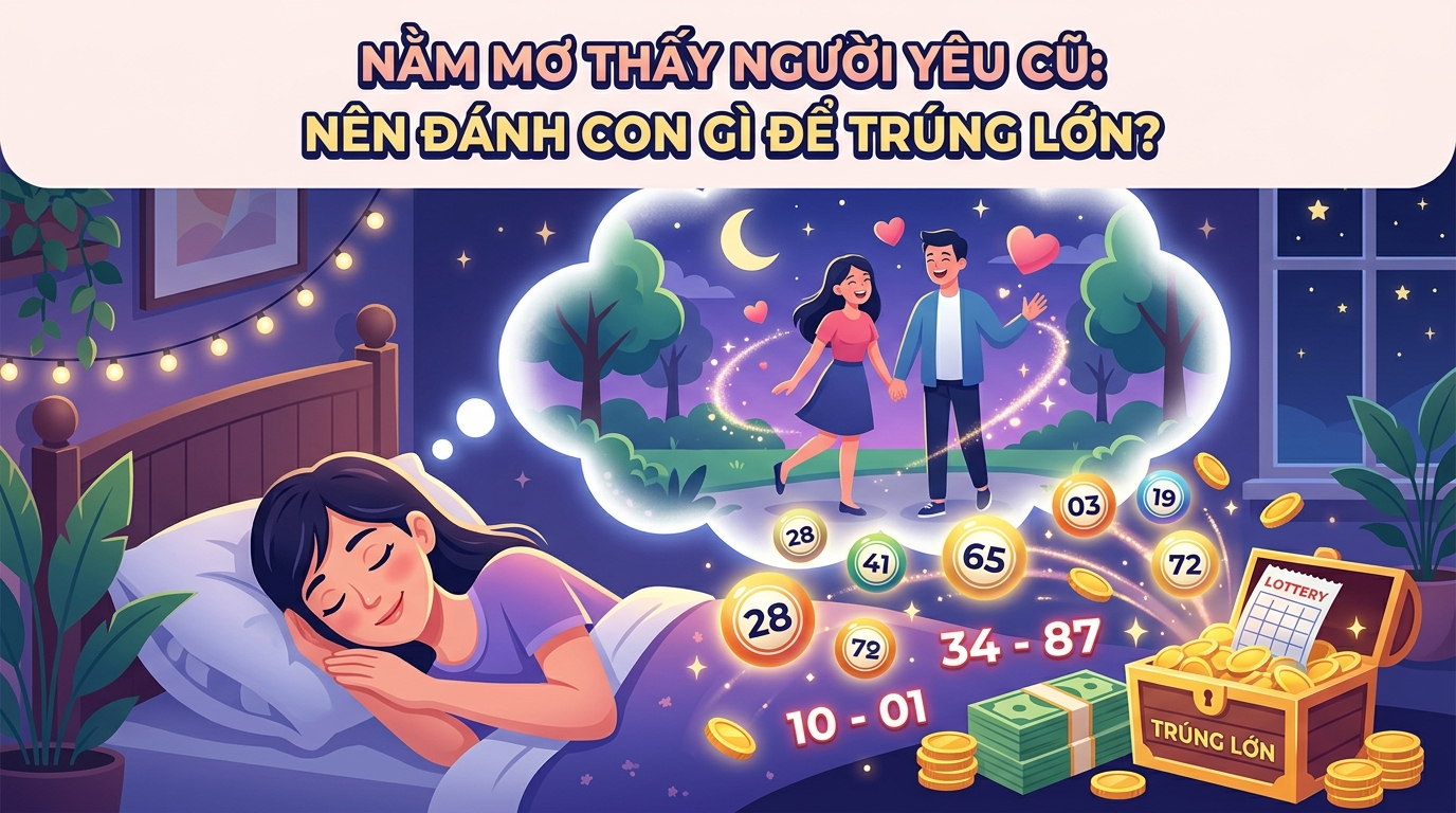 Nằm mơ thấy người yêu cũ đánh con gì, đánh số mấy trúng lớn