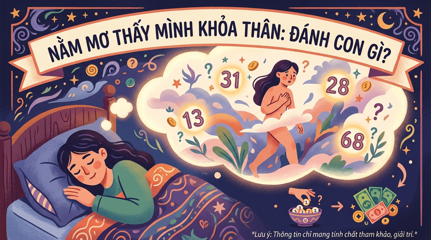 Nằm mơ thấy ở truồng đánh con gì chốt số mấy