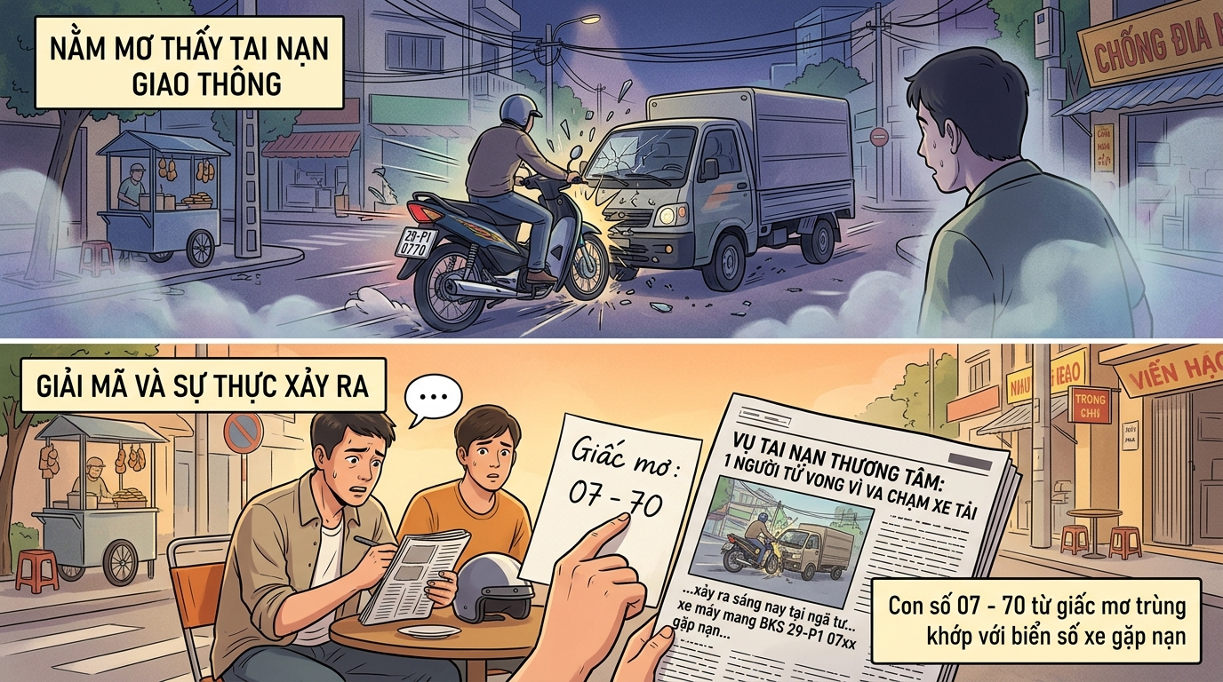 Nằm mơ thấy tai nạn giao thông chết người chốt dứt khoát bộ song thủ vương quyền 07 - 70