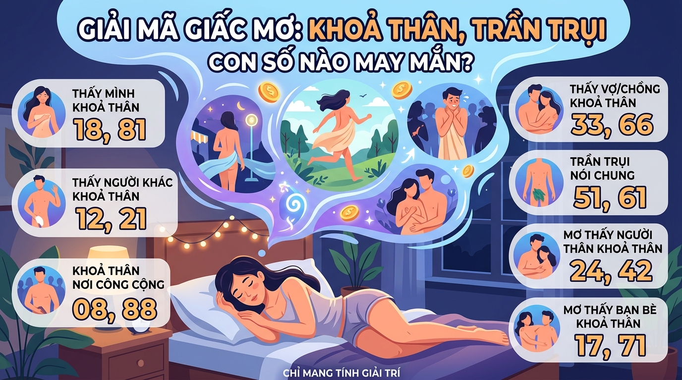 Nằm mơ thấy con nít em bé ở truồng đánh con gì