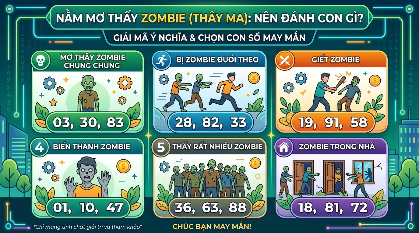 Nằm mơ thấy zombie đánh con gì, nằm mơ zombie chốt số mấy