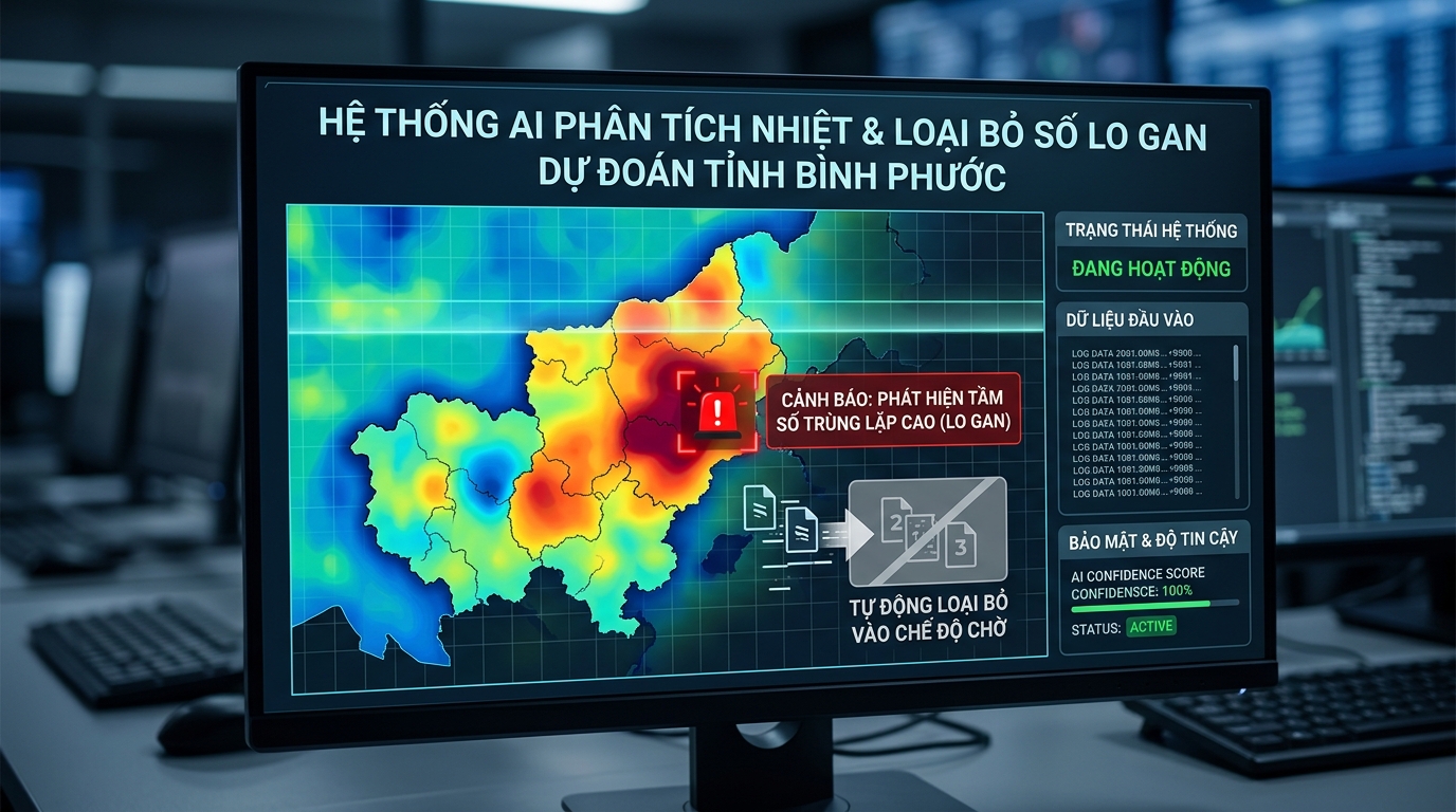 Biểu đồ thống kê lô gan đài Bình Phước XSBP Thứ 7