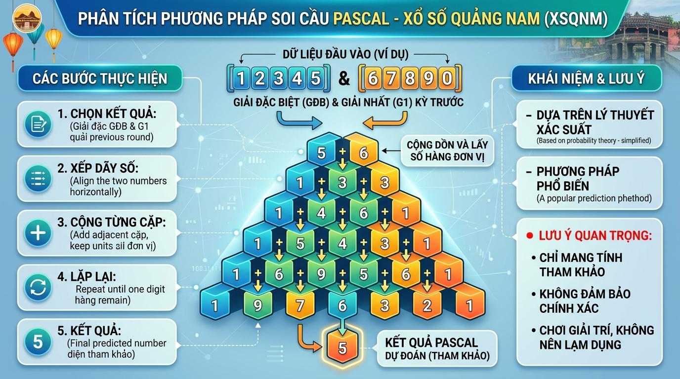 Biểu đồ tam giác ngược gồm các dãy số. Ở vị trí đáy của tam giác là một ô hình chữ nhật sáng màu bao quanh hai chữ số, nằm kề bên là một ô vuông nhỏ bao quanh hai chữ số đảo ngược.