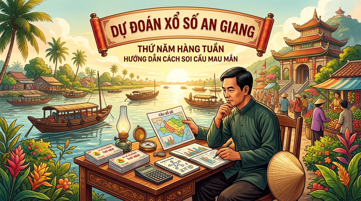 Phân tích nhịp lô rơi cực nét của đài xổ số An Giang