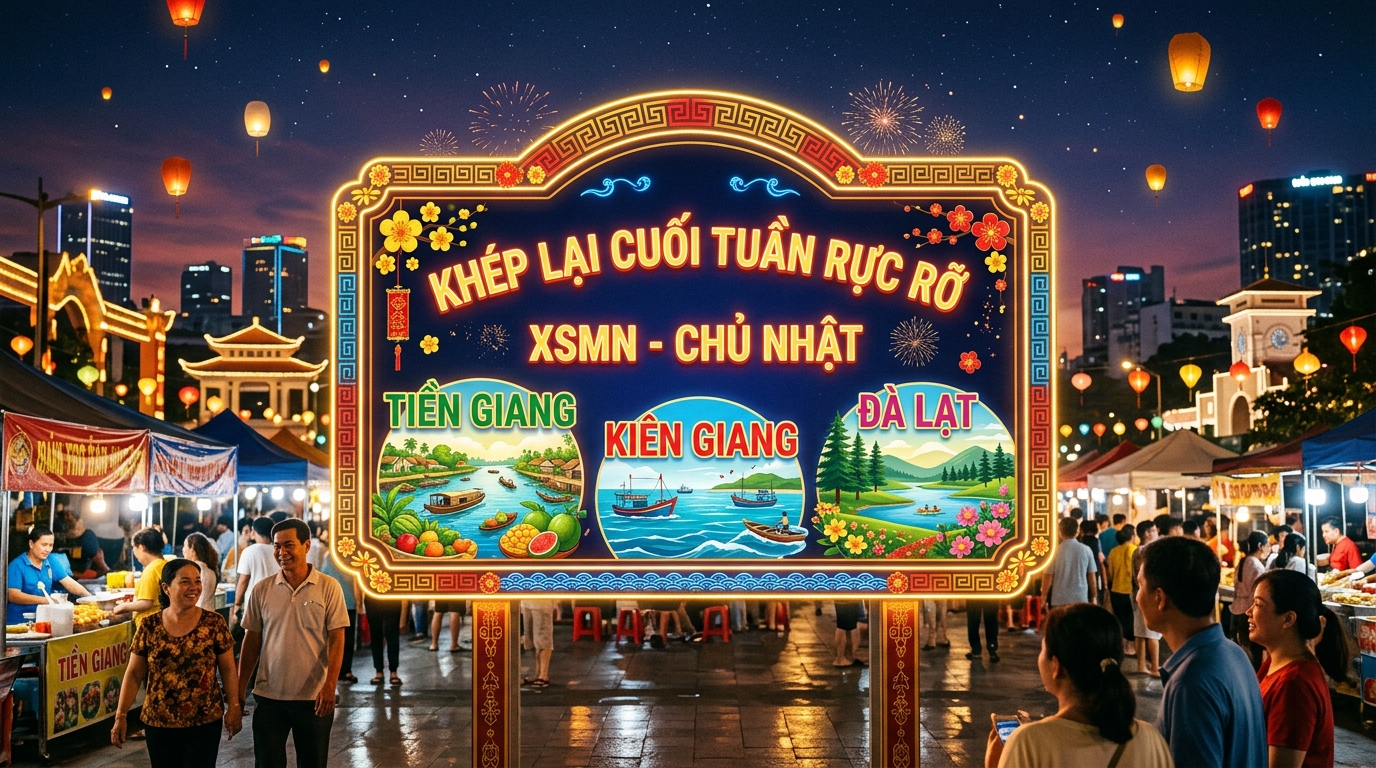 Chốt sổ cuối tuần rực rỡ cùng XSMN Chủ nhật Tiền Giang, Kiên Giang, Đà Lạt