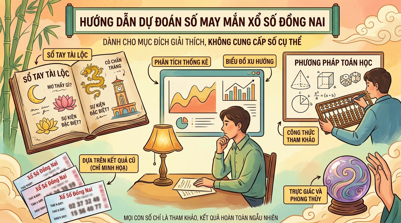 Soi cầu chạm vượng khí đài xổ số Đồng Nai